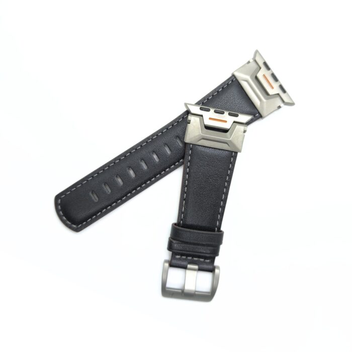 Leather Watch Band for Apple Watch 42 44 45 49mm - Image 2