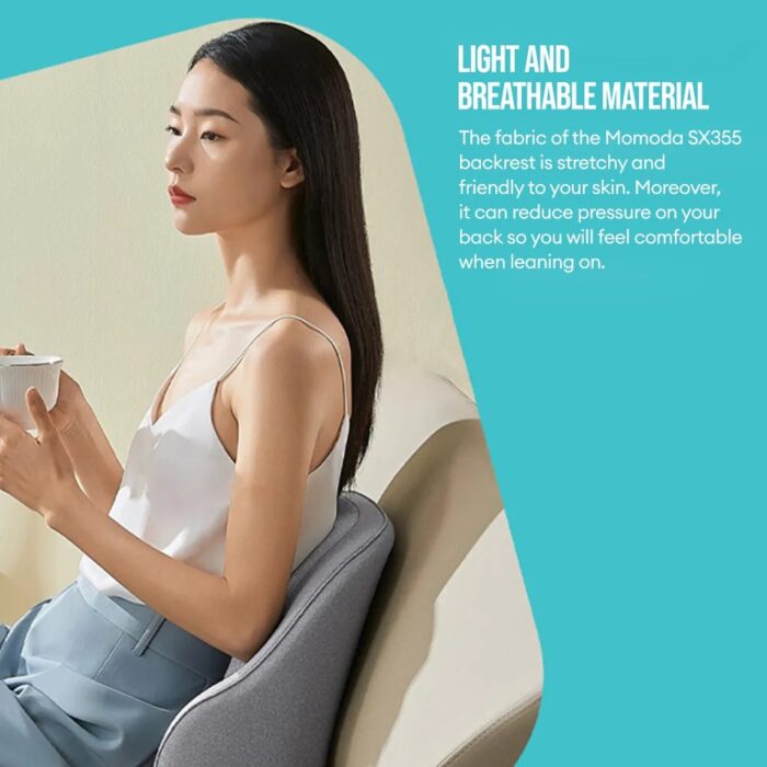 Momoda Smart Massage Office AI Sensing Lumbar Pillow - Image 3