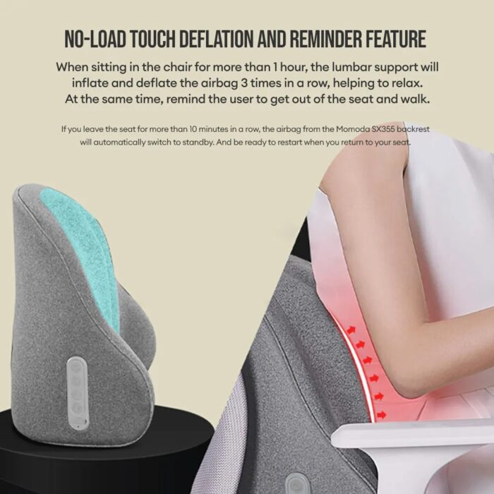 Momoda Smart Massage Office AI Sensing Lumbar Pillow - Image 6