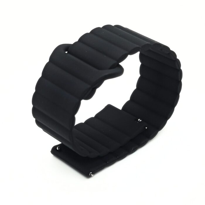 Adjustable Magnetic Silicone Watch Band 22mm - Image 18