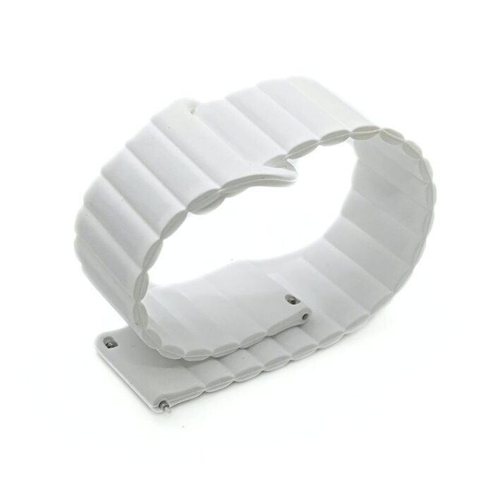 Adjustable Magnetic Silicone Watch Band 22mm - Image 11