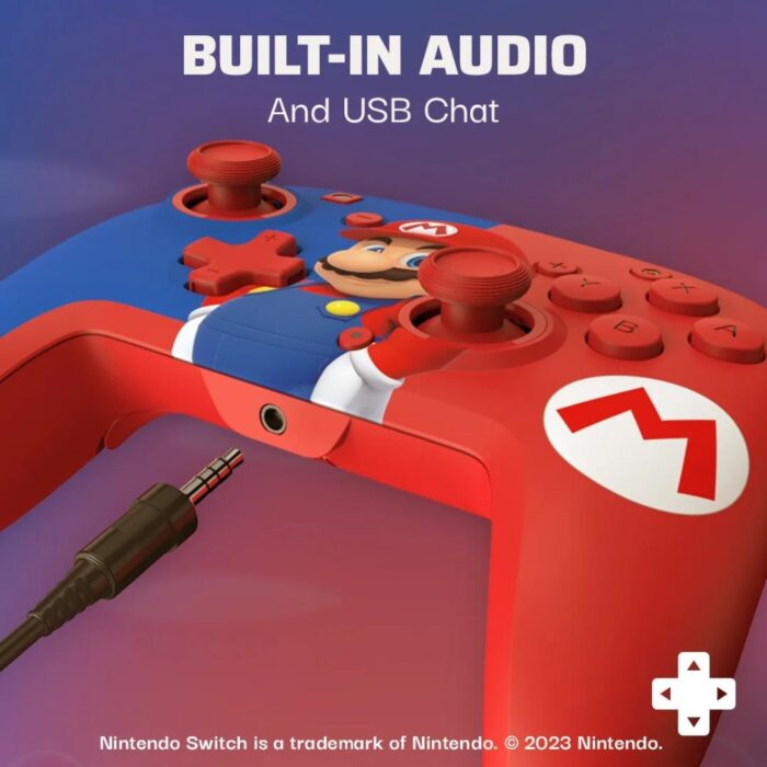 Nintendo Switch Super Mario PDP REMATCH Wired Controller - Image 2