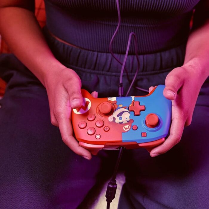 Nintendo Switch Super Mario PDP REMATCH Wired Controller - Image 4