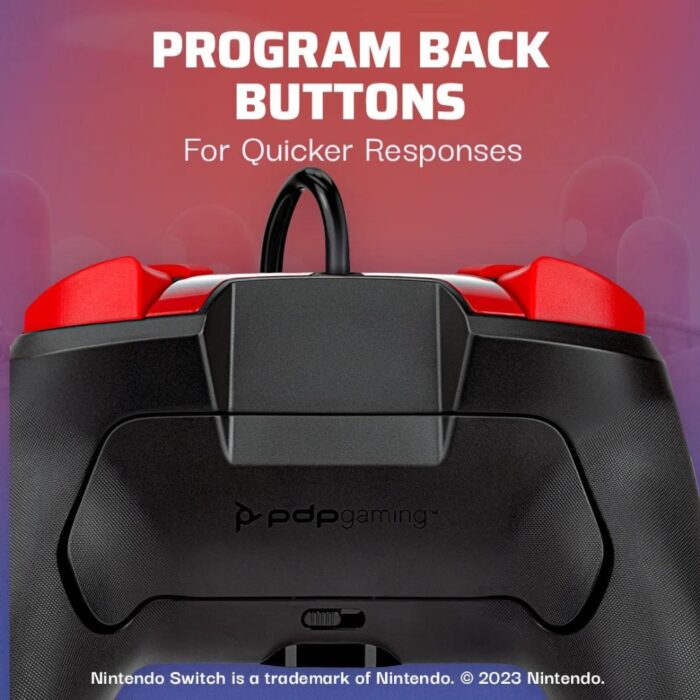 Nintendo Switch Super Mario PDP REMATCH Wired Controller - Image 5