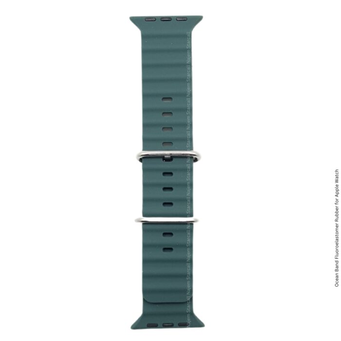 Ocean Band Fluoroelastomer Rubber for Apple Watch 42 44 45 49 - Image 8