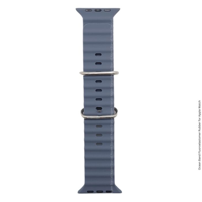Ocean Band Fluoroelastomer Rubber for Apple Watch 42 44 45 49 - Image 7