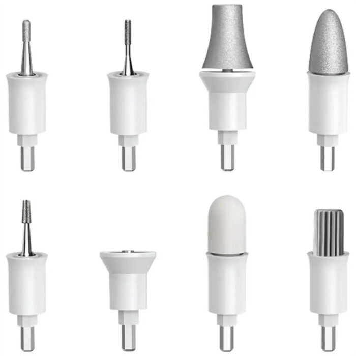 Porodo 8 in 1 Rechargeable Electric Nail Drill with Manicure and Pedicure - Image 2