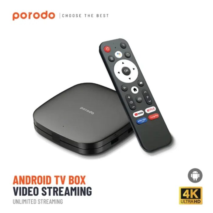 Porodo Android TV Box 1080P 4K - Image 2