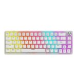 Porodo Gaming 67 Keys Pudding Transparent Mechanical Keyboard PDX223 - Image 2
