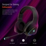 Porodo Gaming Headphone HD Sound with RGB - Image 6
