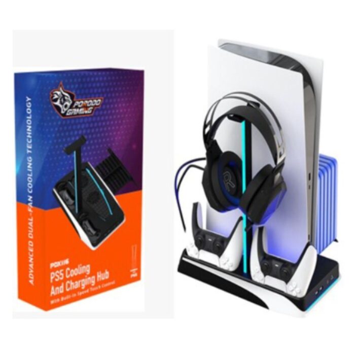 Porodo Gaming PS5 Cooling And Charging Hub PDX116 - Image 4
