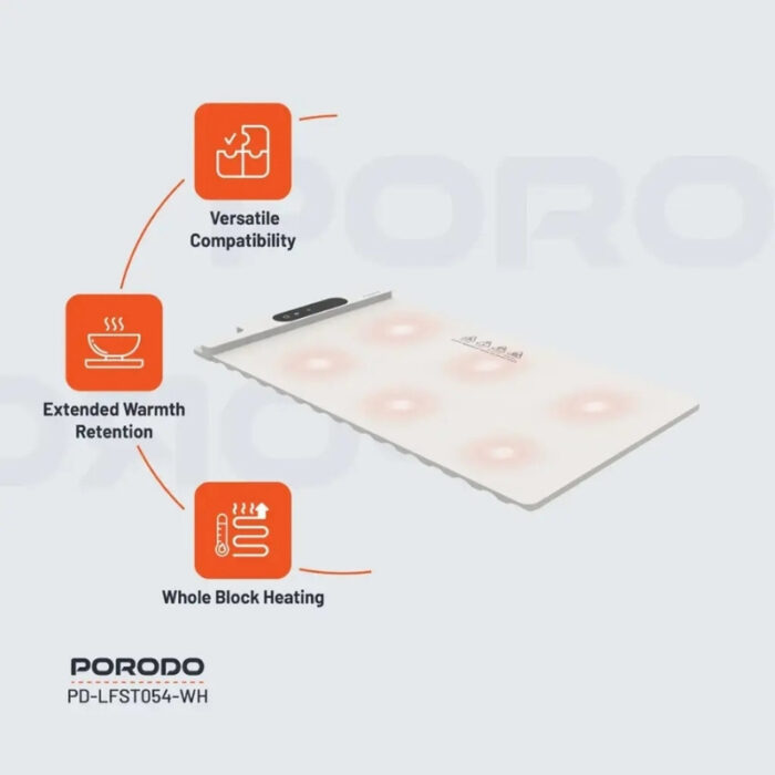 Porodo Lifestyle Warming Food Mat - Image 5