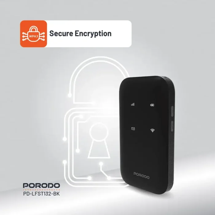 Porodo Pocket Router 4G LTE - WiFi 6 - Image 3