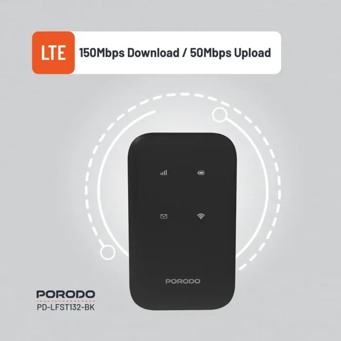 Porodo Pocket Router 4G LTE - WiFi 6 - Image 8