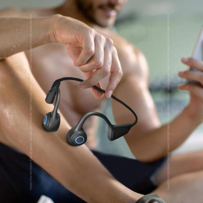 Porodo Soundtec Bone Conduction Wireless Headset - Image 3