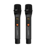 Porodo Soundtec Duo Mic Aluminum Rechargeable Wireless Microphone - Image 2