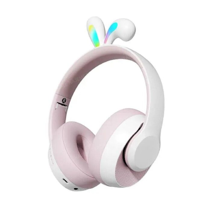 Porodo Soundtec Kids Wireless Headphones Rabbit Design - Image 6