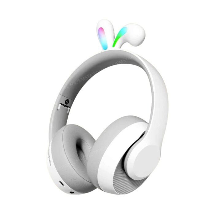 Porodo Soundtec Kids Wireless Headphones Rabbit Design - Image 7