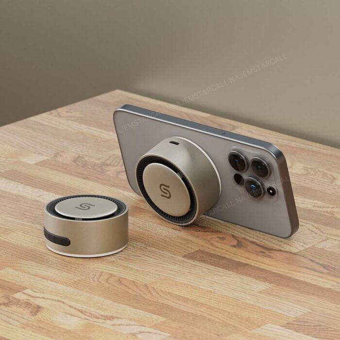 Porodo Soundtec Uniq Magnetic Wireless Charging Bluetooth Speaker - Image 3