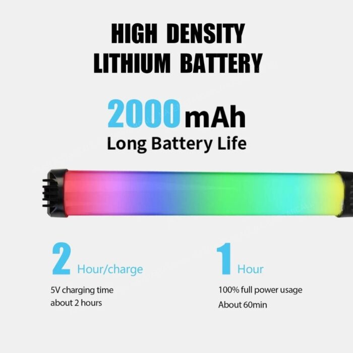 Portable RGB LED Light Stick RL-30SL - Image 3