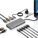 Powerology 13 In 1 USB-C Hub 4K HDMI 100W - Image 2