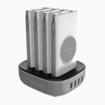 Powerology 4 in 1 Power Bank Station with Built-in Lightning And Type-C Cable - Image 4