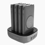 Powerology 4 in 1 Power Bank Station with Built-in Lightning And Type-C Cable - Image 3
