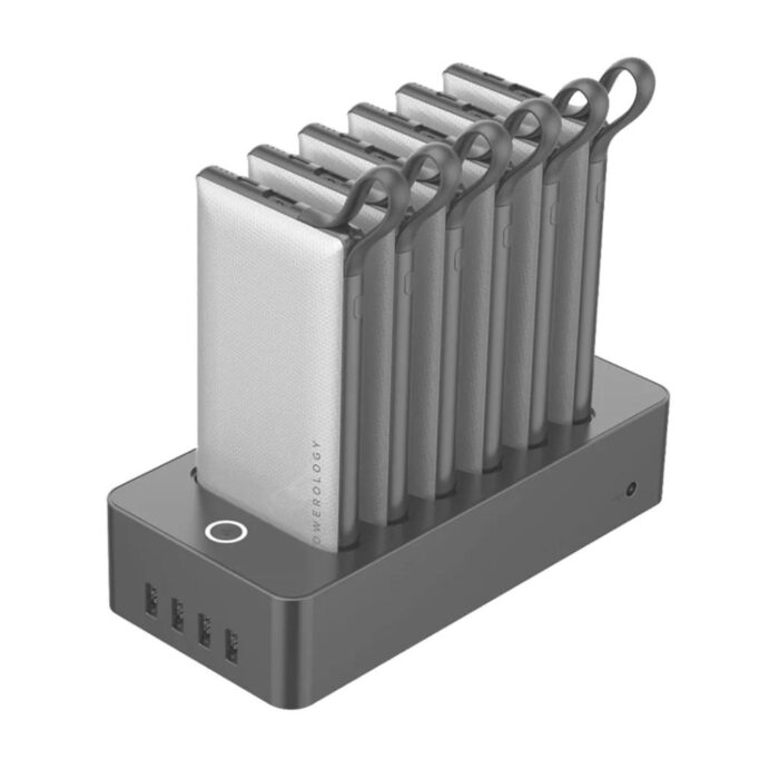 Powerology 6 in 1 10000mAh Power Bank Station - Image 5
