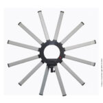 Professional Led Star Light 120W 6 Led Tubes AL-120X - Image 5