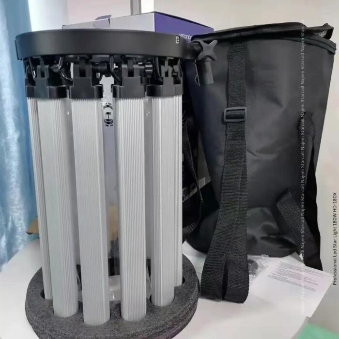 Professional Led Star Light 180W HD-180X 12 Tubes Led - Image 4