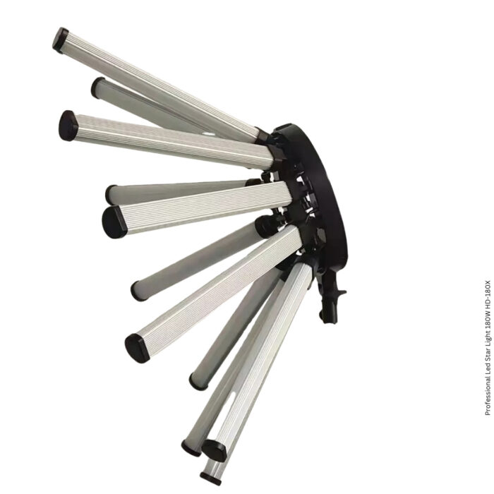 Professional Led Star Light 180W HD-180X 12 Tubes Led - Image 8