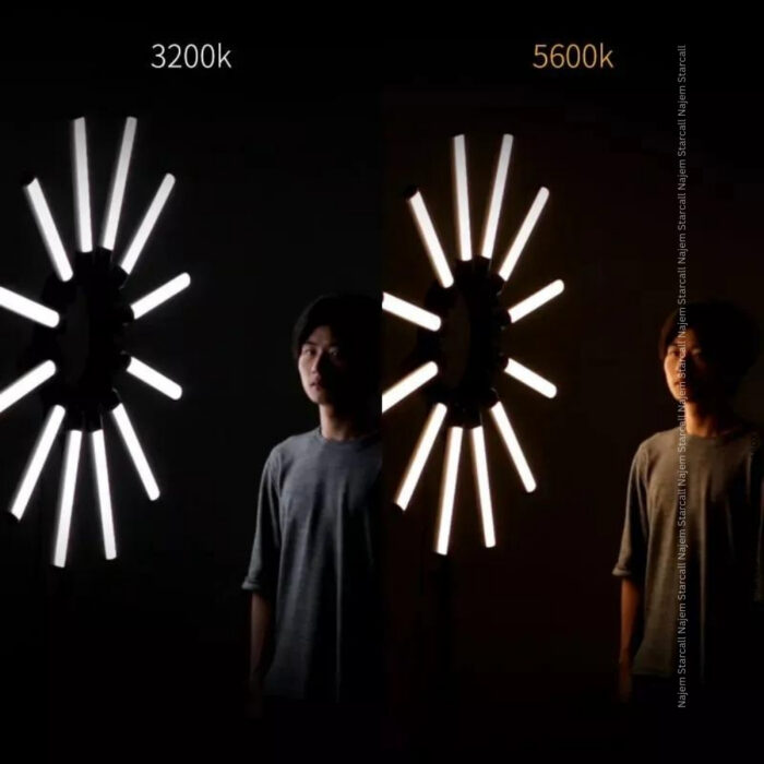 Professional Led Star Light 180W HD-180X 12 Tubes Led - Image 5