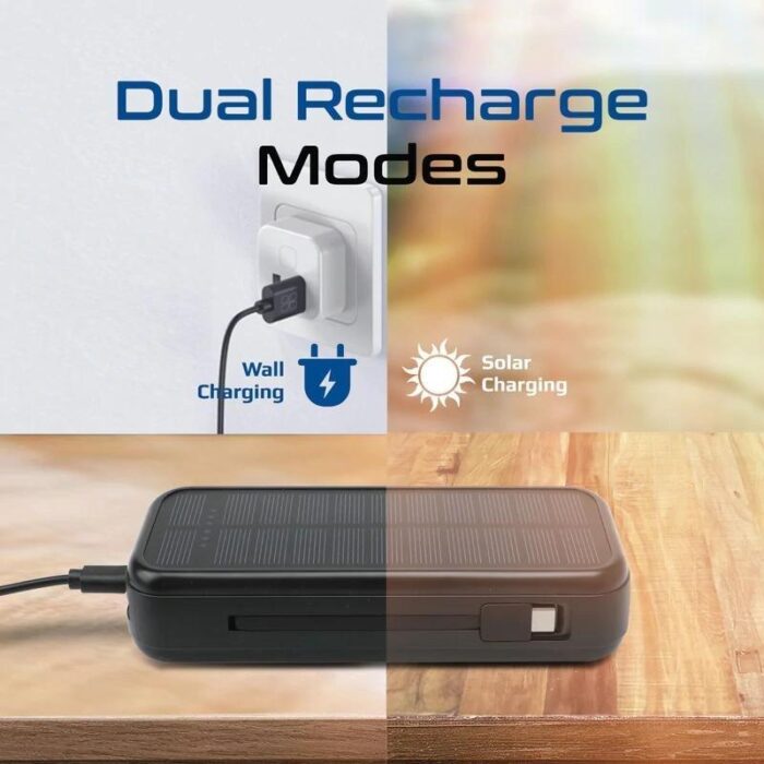 Promate 20000mAh EcoLight Solar Power Bank - Image 8