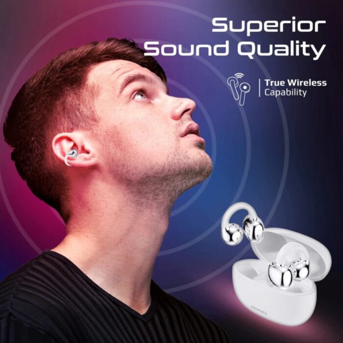 Promate AirClip Open Ear Clip On Earbuds - Image 6