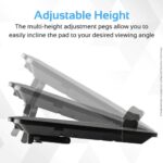 Promate Airbase-1 Laptop Cooling Pad with Silent Fan Technology - Image 5