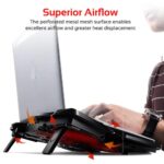 Promate Airbase-3 Ergonomic Laptop Cooling Pad - Image 3