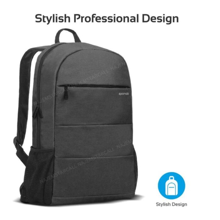 Promate Alpha-BP Durable Anti-Theft 15.6 inches Laptop Backpack - Image 4