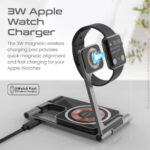 Promate AuraFold-Trio Ultra-Slim Foldable 15W MagSafe - Image 5