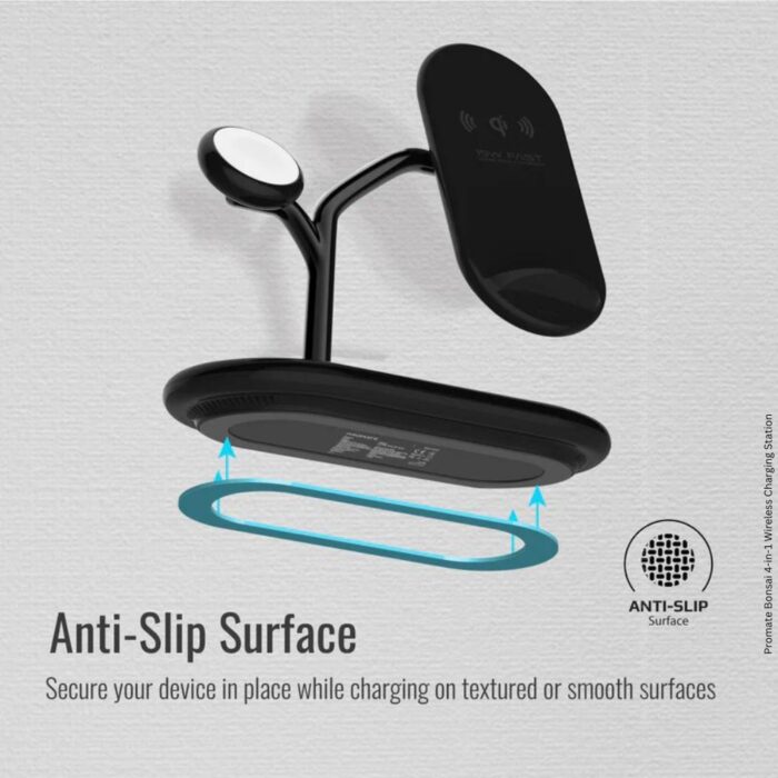 Promate Bonsai 4-in-1 Wireless Charging Station - Image 7
