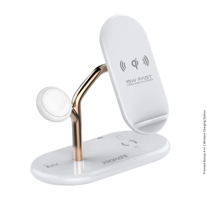 Promate Bonsai 4-in-1 Wireless Charging Station - Image 2