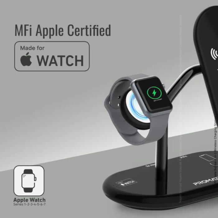 Promate Bonsai 4-in-1 Wireless Charging Station - Image 8