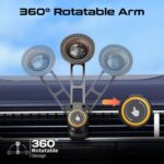 Promate BridgeMount MagGrip 360 Rotatable Smartphone Holder - Image 4