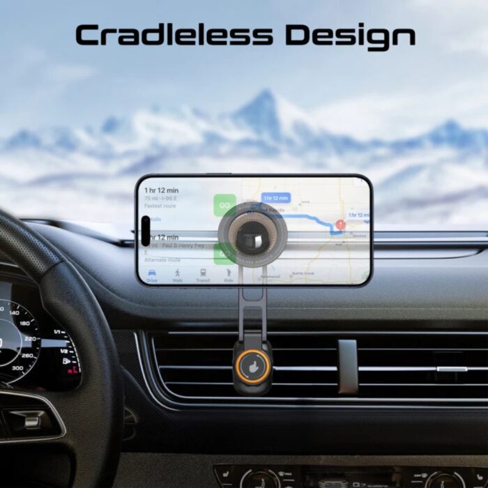 Promate BridgeMount MagGrip 360 Rotatable Smartphone Holder - Image 8