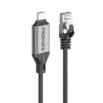 Promate CLink-RJ45 High-Speed USB-C to Gigabit Ethernet Cable