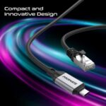 Promate CLink-RJ45 High-Speed USB-C to Gigabit Ethernet Cable - Image 7