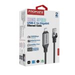 Promate CLink-RJ45 High-Speed USB-C to Gigabit Ethernet Cable - Image 8