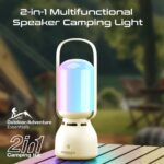 Promate CampMate-5 Portable Multifunctional Bluetooth Speaker Camping Light - Image 4