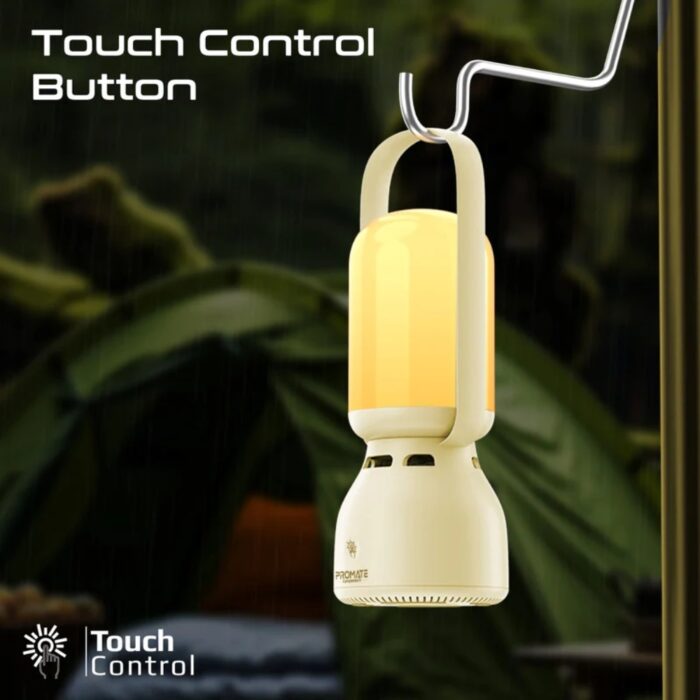Promate CampMate-5 Portable Multifunctional Bluetooth Speaker Camping Light - Image 3