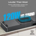 Promate CastBar-120 120W Ultra-Slim SoundBar with Built-in Subwoofer - Image 3