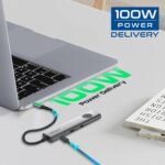 Promate ComandHub-Lite 4K@60Hz Multi-Function USB-C Hub - Image 5